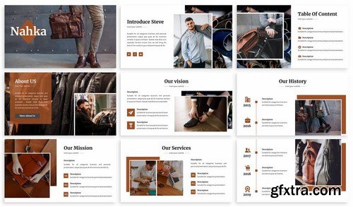 Nahka - Fashion Powerpoint Template