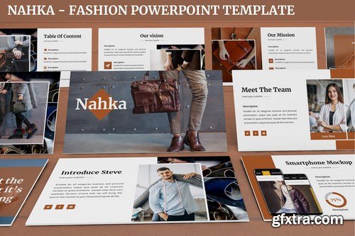 Nahka - Fashion Powerpoint Template