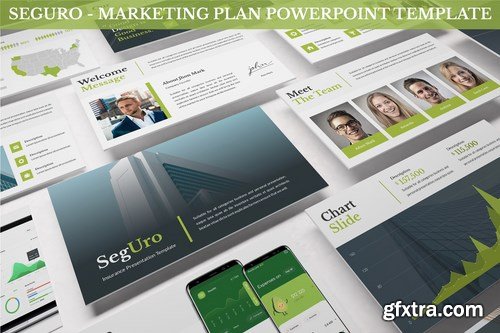 Seguro - Marketing Plan Powerpoint Template