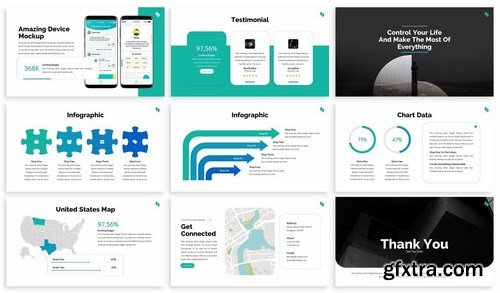 Perdu - Business Plan Powerpoint Template