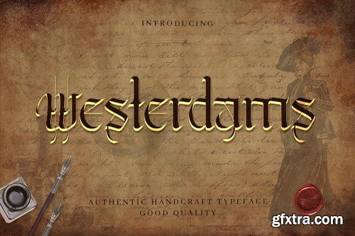 Westerdams - Vintage Handcraft Calligraphy