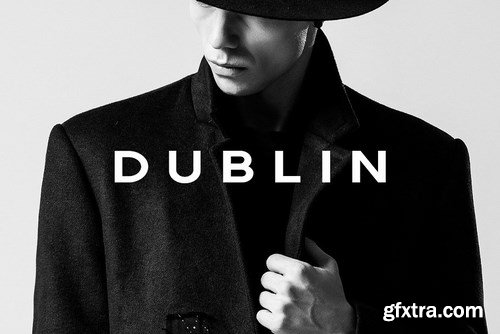 CM - DUBLIN - Display Headline Typeface 4363118