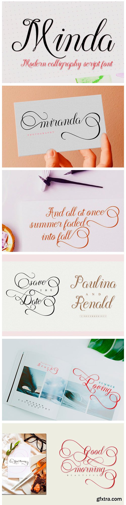 Minda Script Font