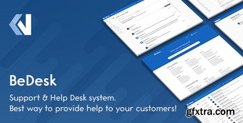 CodeCanyon - BeDesk v1.2.5 - Customer Support Software & Helpdesk Ticketing System - 20484131