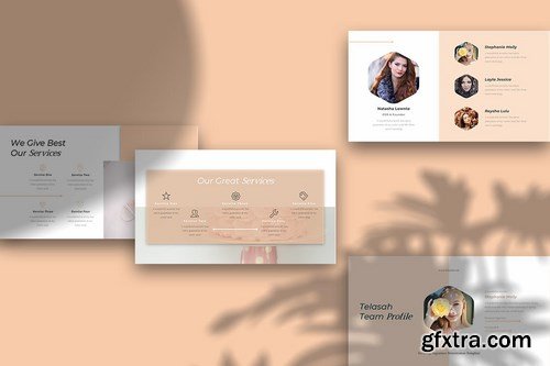 Telasah Wedding Powerpoint Google Slides and Keynote Templates