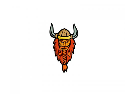 Angry Norseman Head Mascot - angry-norseman-head-mascot-a3d1d1db-18c9-4ad6-85bf-7fe3fc2fbdb4