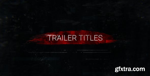 VideoHive Action Trailer Titles 20716192