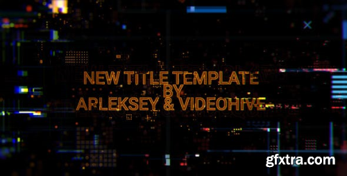 VideoHive Digital Glitch Titles 20612702