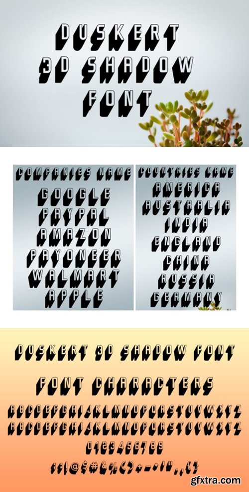 DuskerT Font