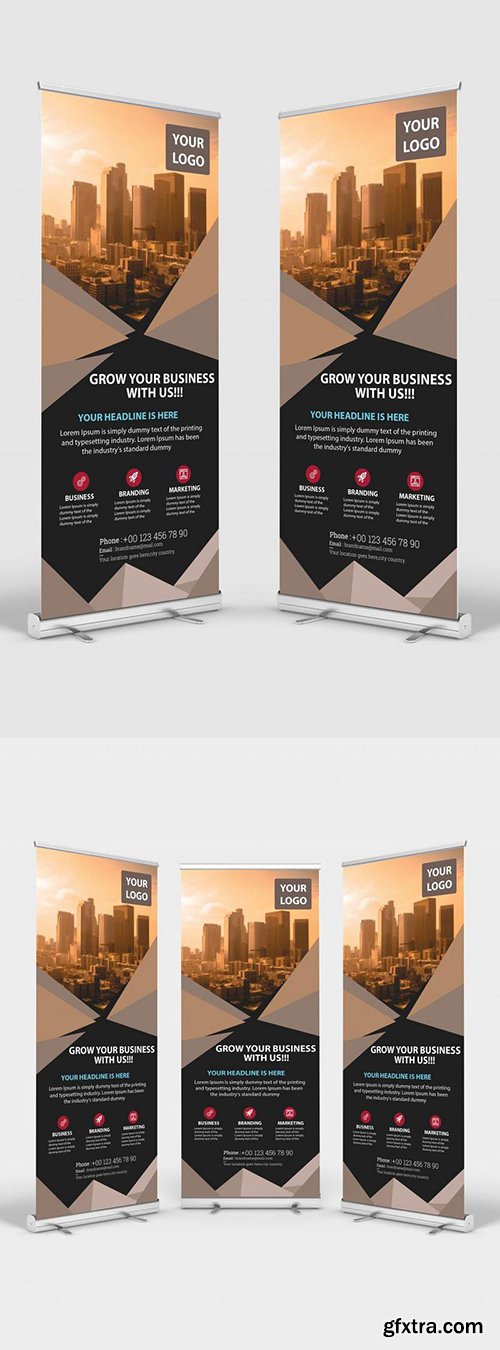 Business Roll Up Banner