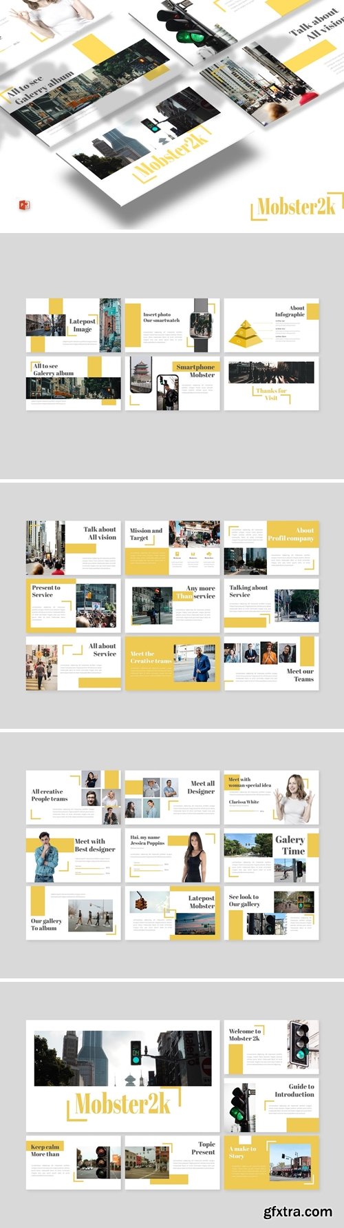 Mobster Powerpoint, Keynote and Google Slides Templates