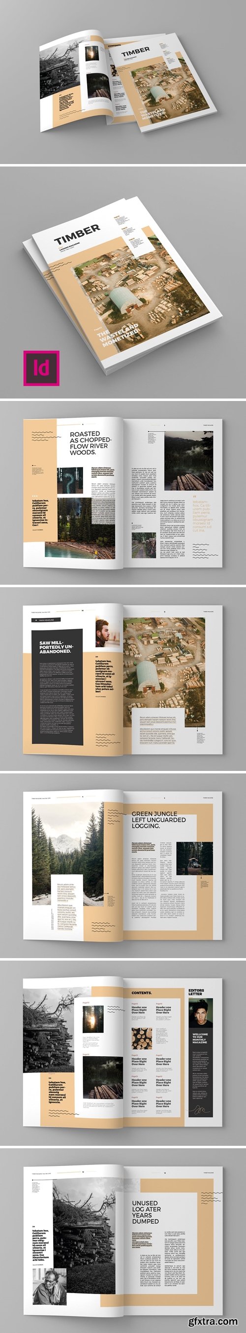 CM - Timber - Magazine Template 4365959