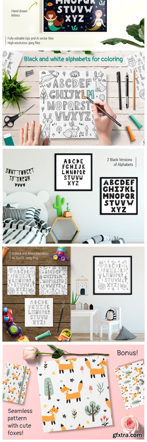 ABC: Alphabet Posters Pack 2218181