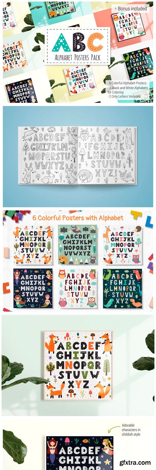 ABC: Alphabet Posters Pack 2218181