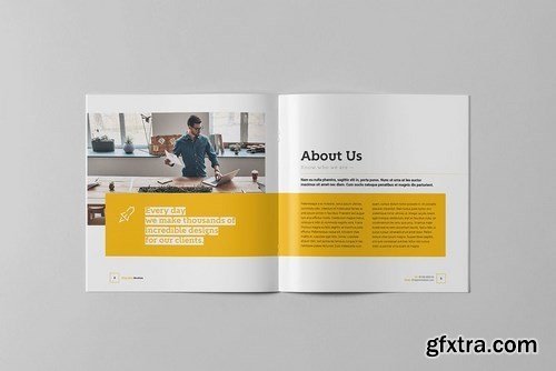 Business Brochure Square