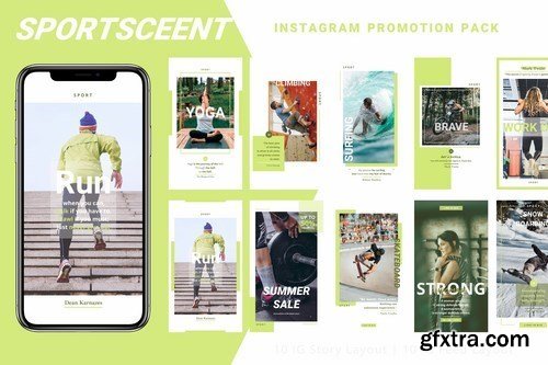 Sportsceent - Instagram Story Pack