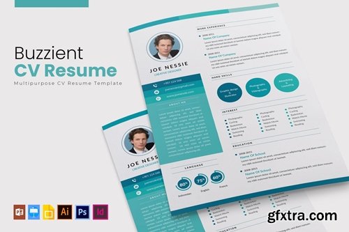 Blue Creative | CV & Resume Template