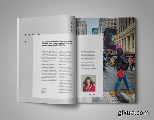 Girle Indesign Magazine Template