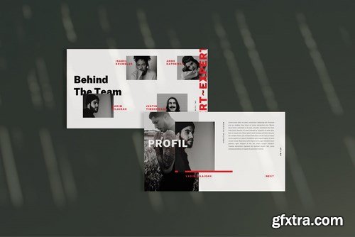 Vanish Powerpoint and Keynote Templates