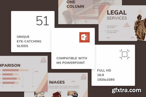 Legal Services PowerPoint Presentation Template