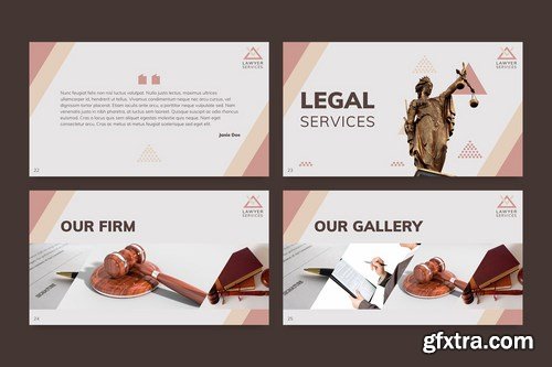 Legal Services PowerPoint Presentation Template