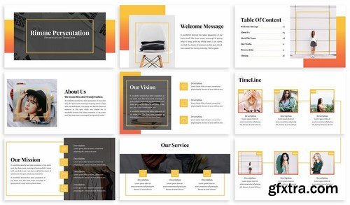 Rimme - Fashion Powerpoint Template