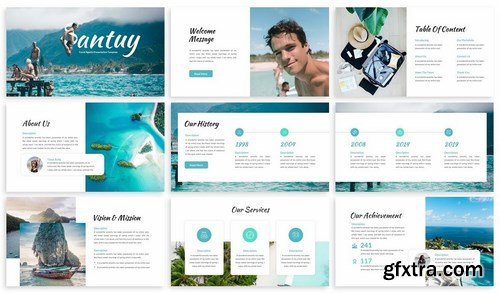 Santuy - Travel Powerpoint Template