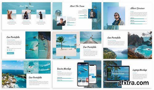 Santuy - Travel Powerpoint Template