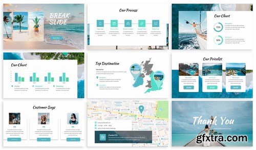 Santuy - Travel Powerpoint Template