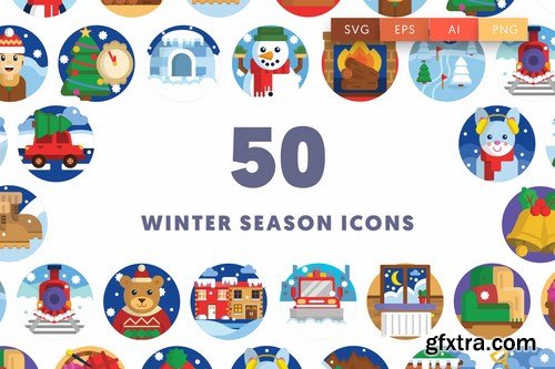 Winter Season Icons