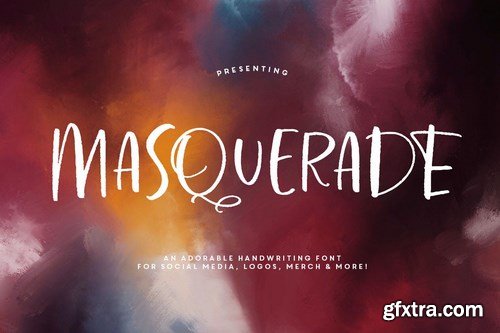 Masquerade Typeface