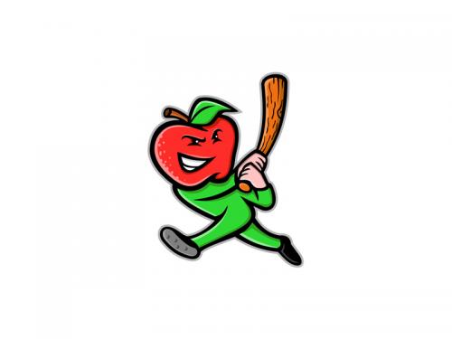 Apple Baseball Mascot - apple-baseball-mascot-2ceb3caa-c77d-4a19-a124-867a8274e8bb