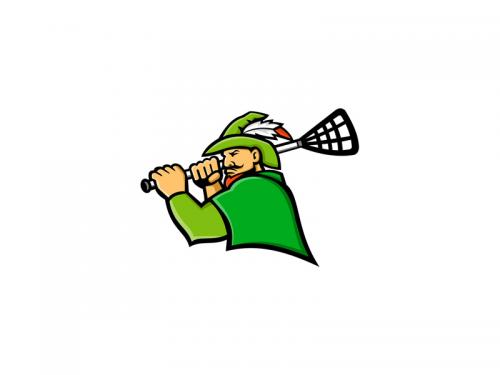 Archer Lacrosse Sport Mascot - archer-lacrosse-sport-mascot