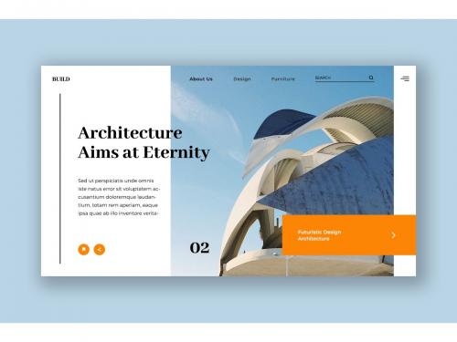 Architecture Hero Header Template - architecture-hero-header-template