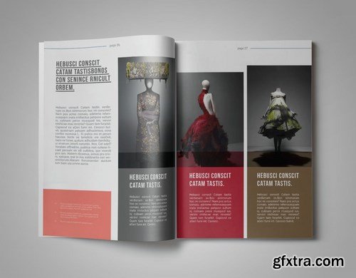 Bro-Ken InDesign Magazine Template