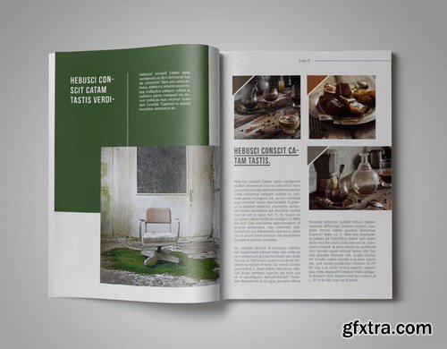 Bro-Ken InDesign Magazine Template