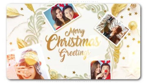 Videohive - Christmas Photo Greetings