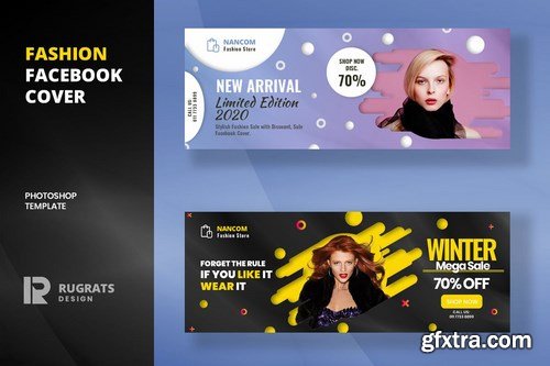 Fashion R8 Facebook Cover Template