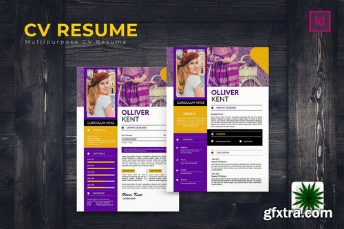 Responsive CV ResumeTemplate