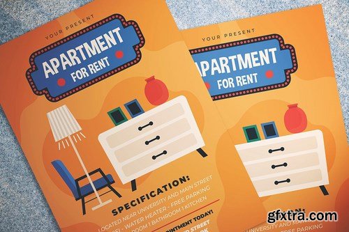 Apartment For Rent Flyer