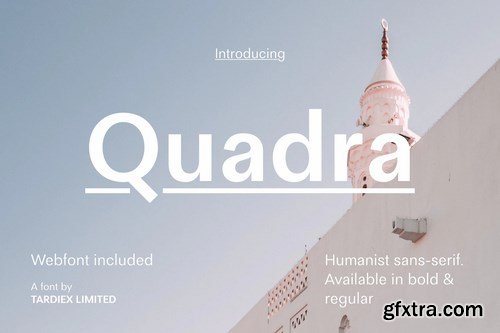 Quadra Sans-Serif + WebFont