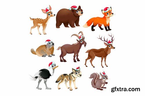 Funny Christmas Animals Pack