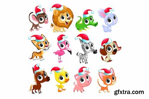 Funny Christmas Animals Pack