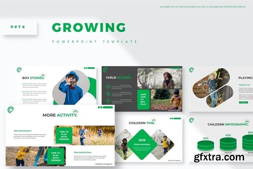 Growing Powerpoint, Keynote and Google Slides Templates