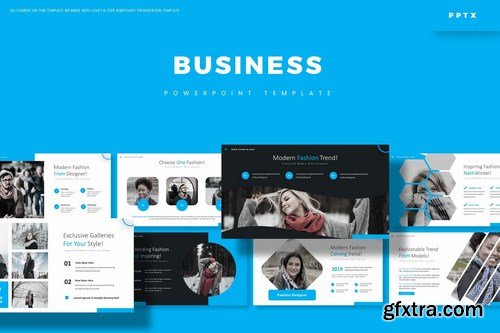 Business - Powerpoint Google Slides and Keynote Templates