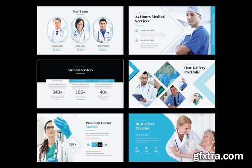 MEDICAL - Powerpoint Google Slides and Keynote Templates