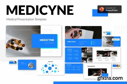 MEDICYNE - Medical Powerpoint Google Slides and Keynote Templates