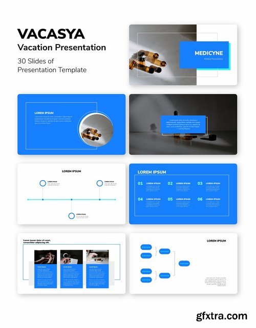 MEDICYNE - Medical Powerpoint Google Slides and Keynote Templates