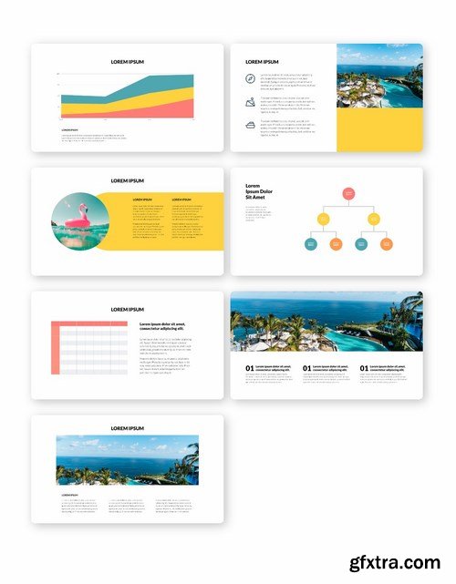 VACANIA - Vacation Powerpoint Google Slides and Keynote Templates