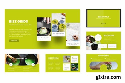 Bizz Startup - Powerpoint Google Slides and Keynote Templates